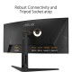 ASUS TUF Gaming 34” 1440P 1500R Curved Monitor (VG34VQL3A) - QHD (3440 x 1440), 180Hz, 1ms, Extreme Low Motion Blur, Freesync Premium Pro, 125% sRGB, DisplayHDR 400, Height Adjustable, 3 year warranty