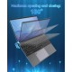 15.6 inch Laptop Computer,16GB RAM LPDDR4 512GB SDD Portable Laptop Computer Cerelon N5095 Processor FHD 1920 * 1080 Laptop PC with Touch ID, WiFi5, BT4.2, USB 3.0