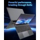 15.6 inch Laptop Computer,16GB RAM LPDDR4 512GB SDD Portable Laptop Computer Cerelon N5095 Processor FHD 1920 * 1080 Laptop PC with Touch ID, WiFi5, BT4.2, USB 3.0