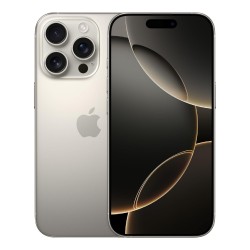 Apple iPhone 16 Pro Max, US Version, 1TB, Natural Titanium - Unlocked (Renewed)