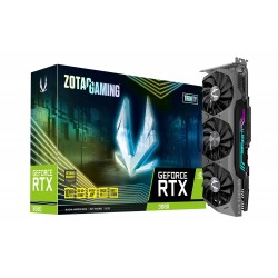 ZOTAC GAMING GeForce RTX 3090 Trinity 24GB GDDR6X 384-bit 19.5 Gbps PCIE 4.0 Gaming Graphics Card, IceStorm 2.0 Advanced Cooling, SPECTRA 2.0 RGB Lighting, ZT-A30900D-10P