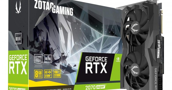 ZOTAC Gaming GeForce RTX 2070 Super Mini 8GB GDDR6 256-Bit