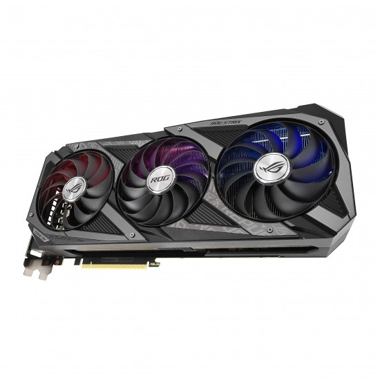 ASUS ROG Strix NVIDIA GeForce RTX 3090 OC Edition Gaming Graphics Card (PCIe 4.0, 24GB GDDR6X, HDMI 2.1, DisplayPort 1.4a, Axial-tech Fan Design, 2.9-Slot, Super Alloy Power II, GPU Tweak II)