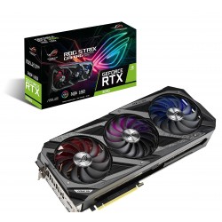 ASUS ROG Strix NVIDIA GeForce RTX 3090 OC Edition Gaming Graphics Card (PCIe 4.0, 24GB GDDR6X, HDMI 2.1, DisplayPort 1.4a, Axial-tech Fan Design, 2.9-Slot, Super Alloy Power II, GPU Tweak II)
