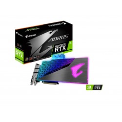 Gigabyte AORUS GeForce RTX 2080 Super Waterforce WB 8G Graphics Card, Pre-Installed Waterblock, 8GB 256-Bit GDDR6, Gv-N208SAORUS WB-8GC Video Card