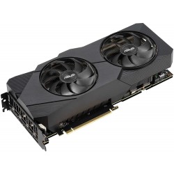 ASUS GeForce RTX 2080 SUPER Overclocked 8G GDDR6 Dual-Fan EVO Edition VR Ready HDMI DisplayPort 1.4 Graphics Card (DUAL-RTX2080S-O8G-EVO)