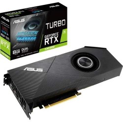 ASUS GeForce RTX 2080 Super 8G Turbo Edition GDDR6 HDMI DisplayPort Graphics Card (TURBO-RTX2080S-8G-EVO)