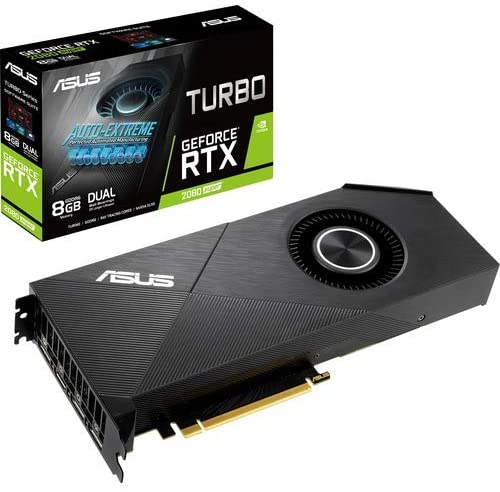 ASUS GeForce RTX 2070 Super Overclocked 8G EVO GDDR6 Dual-Fan Edition VR  Ready HDMI DisplayPort Gaming Graphics Card (DUAL-RTX-2070S-O8G-EVO)