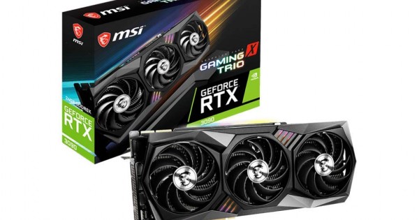 MSI Gaming GeForce RTX 3090 24GB GDRR6X 384-Bit HDMI/DP