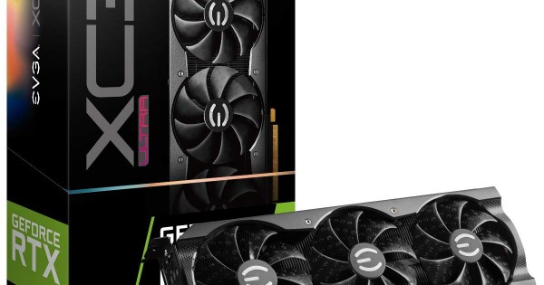 EVGA 08G-P5-3755-KR GeForce RTX 3070 XC3 Ultra Gaming, 8GB GDDR6