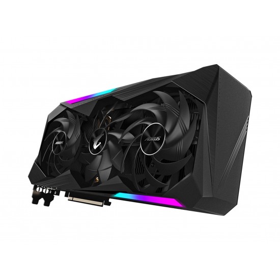 AORUS AMD Radeon RX 6800 XT Master Type C 16G Graphics Card, 16GB GDDR6 Memory, Powered by AMD RDNA 2, HDMI 2.1, USB Type-C, MAX-Covered Cooling, GV-R68XTAORUS M-16GC