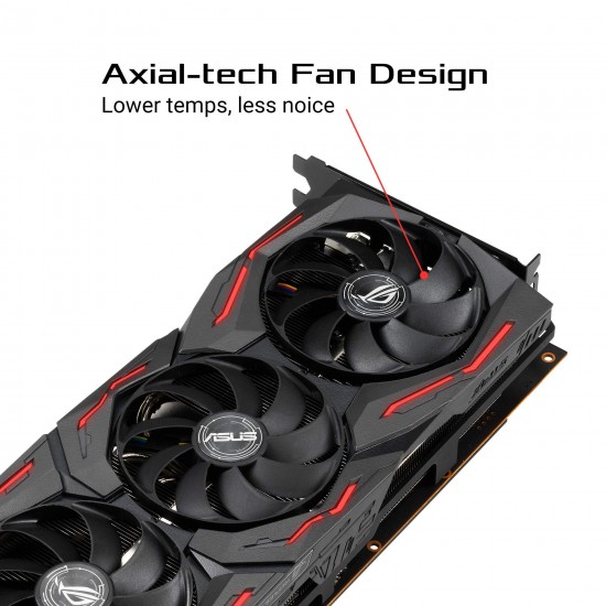 ASUS ROG Strix AMD Radeon RX 5700XT Overclocked 8G GDDR6 HDMI DisplayPort Gaming Graphics Card (ROG-STRIX-RX5700XT-O8G-GAMING)