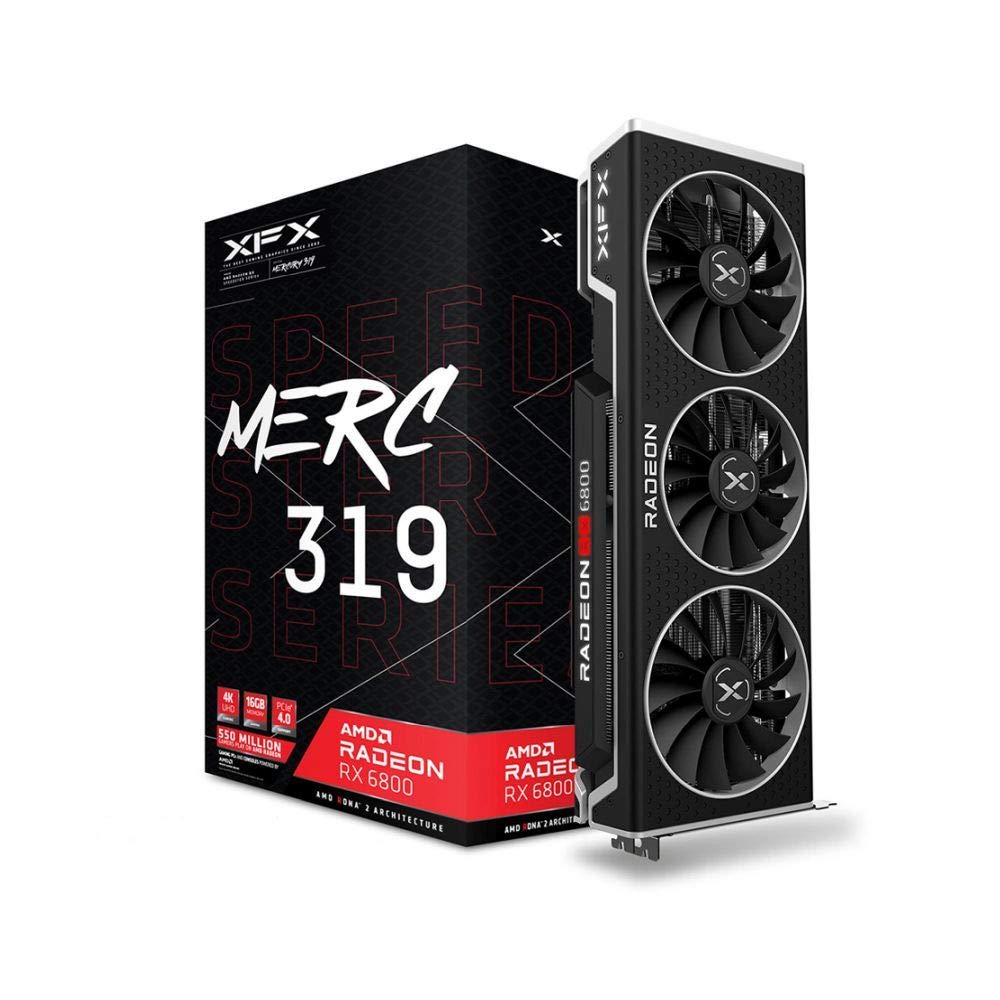 XFX Speedster MERC319 Radeon RX 6800 Black 16GB GDDR6 HDMI