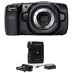 Blackmagic Design Pocket Cinema Camera 4K with Core SWX Powerbase Edge Battery Bundle