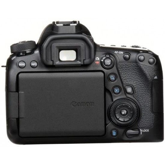 Canon EOS 6D Mark II DSLR Camera (Body) + Pixi Bundle