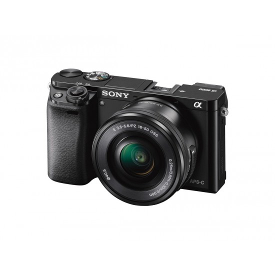 Sony Alpha a6000 Mirrorless Interchangeable-lens Camera w/ 16-50mm lens -  Silver 