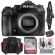 Pentax K-1 Mark II Full Frame Weather Resistant DSLR Camera (Body Only) with 32GB Card and Deluxe Photo Cleaning Kit Bundle