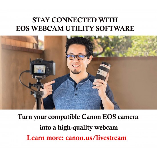Canon EOS RP Full Frame Mirrorless Vlogging Portable Digital Camera with  26.2MP Full-Frame CMOS Sensor, Wi-Fi, Bluetooth, 4K Video Recording and  3.0”