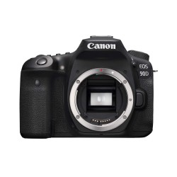Canon DSLR Camera [EOS 90D] with Built-in Wi-Fi, Bluetooth, DIGIC 8 Image Processor, 4K Video, Dual Pixel CMOS AF, and 3.0 Inch Vari-Angle Touch LCD Screen, [Body Only], Black