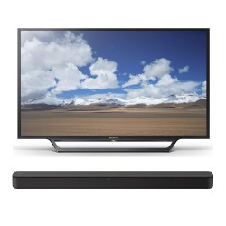 Sony KDL-32W600D 32-Inch Class HD Smart TV HT-S100F 2.0ch Soundbar