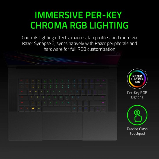 Razer Blade 15 Advanced Gaming Laptop 2020: Intel Core i7-10875H 8-Core, NVIDIA GeForce RTX 2080 SUPER Max-Q, 15.6” FHD 300Hz, 16GB RAM, 1TB SSD, CNC Aluminum, Chroma RGB Lighting, Thunderbolt 3