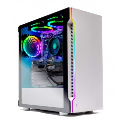 Skytech Archangel Gaming Computer PC Desktop – Ryzen 5 3600 3.6GHz, GTX 1660 6G, 500GB SSD, 8GB DDR4 3000MHz, RGB Fans, Windows 10 Home 64-bit, 802.11AC Wi-Fi