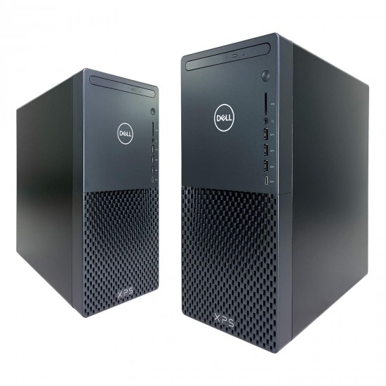 Dell_XPS 8940 Tower Desktop Computer - 10th Gen Intel Core i7-10700 8-Core up to 4.80 GHz CPU, 64GB DDR4 RAM, 1TB SSD + 3TB Hard Drive, GeForce GTX 1650 Graphics, DVD Burner, Windows 10 Home, Black