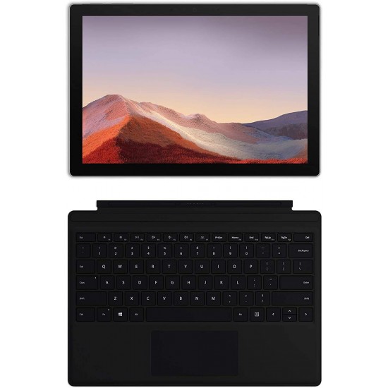  Microsoft Surface Pro 7 – 12.3 Touch-Screen - 10th Gen Intel  Core i5 - 8GB Memory - 128GB SSD – Platinum with Black Type Cover :  Electronics
