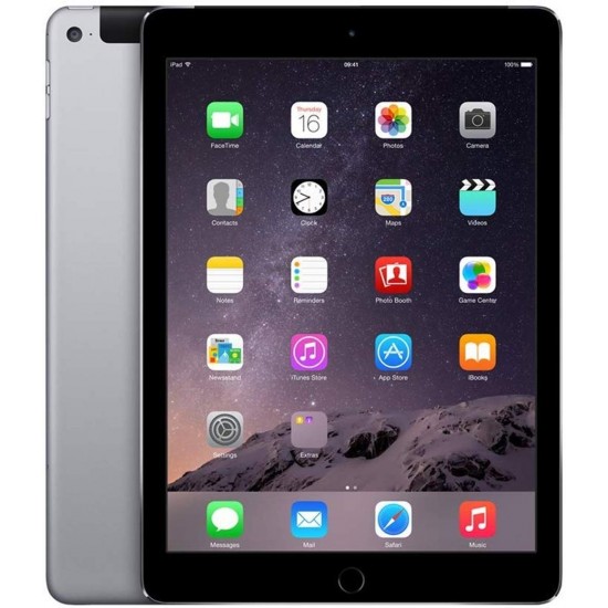 Apple Ipad Air 2 64GB Factory Unlocked (Space Gray, Wi-Fi + Cellular 4G) 