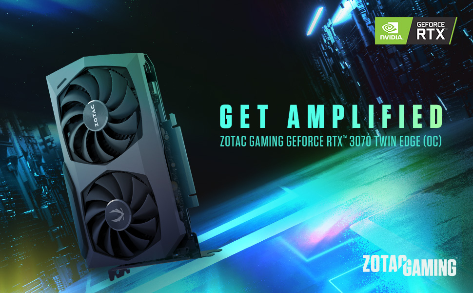 ZOTAC GAMING GeForce RTX 3070 Twin Edge OC 8GB GDDR6 256-bit 14